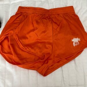 Orange Hooters Girl Uniform Shorts Size XXS. These are Dolphin brand.